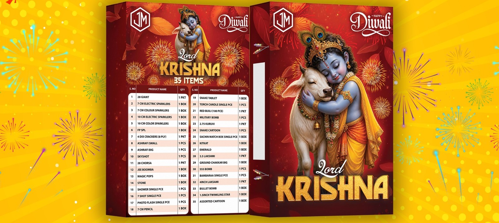 LORD KRISHNA 35 ITEMS