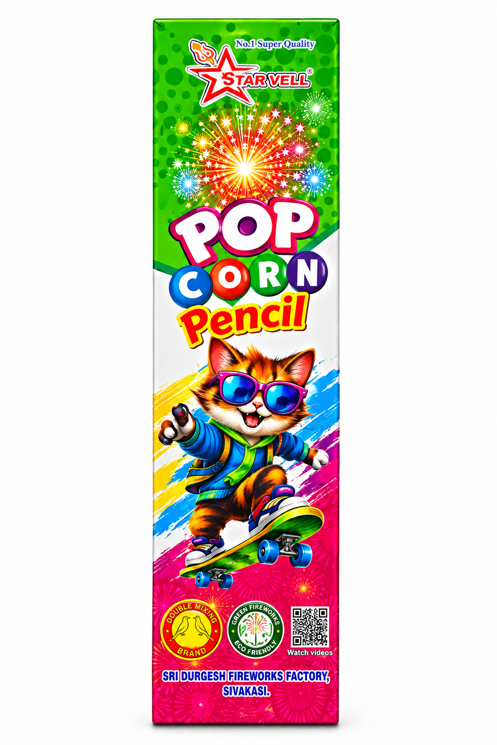 POPCORN PENCIL (5 PCS)