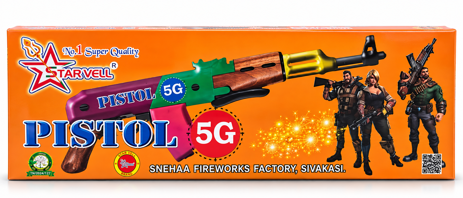 PISTOL GUN 5G (2 PCS)