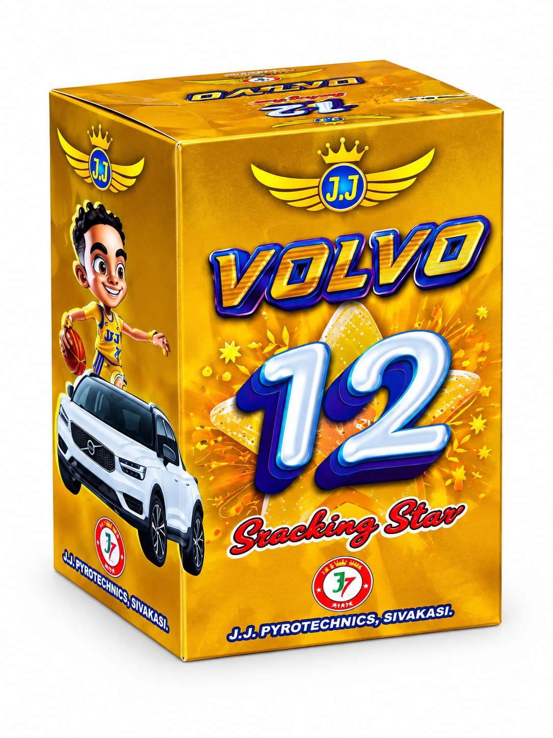 12 SHOT CRACKLING VOLVO